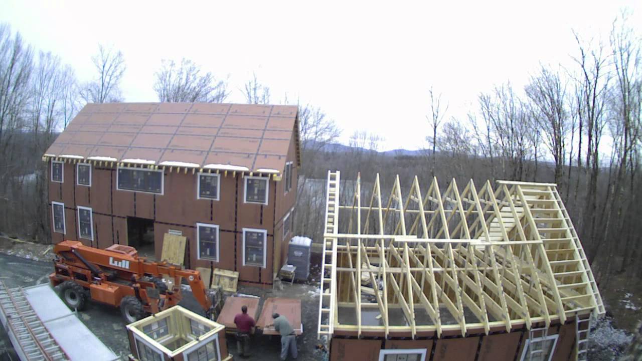 Yankee Barn Homes Time Lapse House Construction You Yankee Barn Homes Time Lapse House Construction