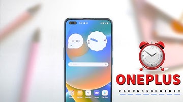 Google Clock Widget Setup On OnePlus Mobile