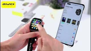 How To Use Awei Smart Watch H46 | Awei Support