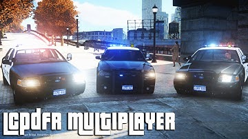 GTA 4: LCPDFR 1.1 Multiplayer (Ep.1) - Airport Craziness!