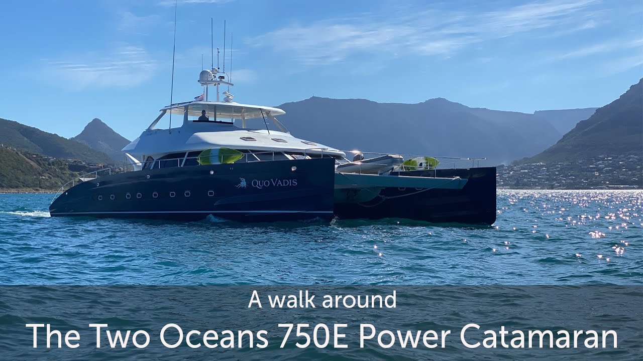 ocean crossing power catamaran