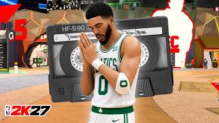 The ULTIMATE JAYSON TATUM BUILD MIXTAPE in NBA 2K27