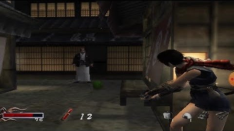 Tenchu Fatal Shadows Rin chapter 6-2 (Assassin) difficulty 3/hard
