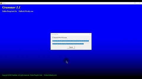 Phần mềm học tiếng anh miễn phí tốt nhất Grammar 3.1