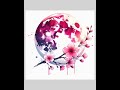 Sakura Nature Clip Art Set, Cherry Blossom Tree PNG Bundle, Japan Sublimation Design Bundle Digit...