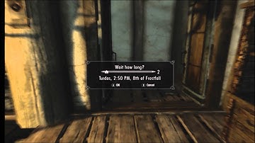 Skyrim Glitches: Fast Waiting Glitch
