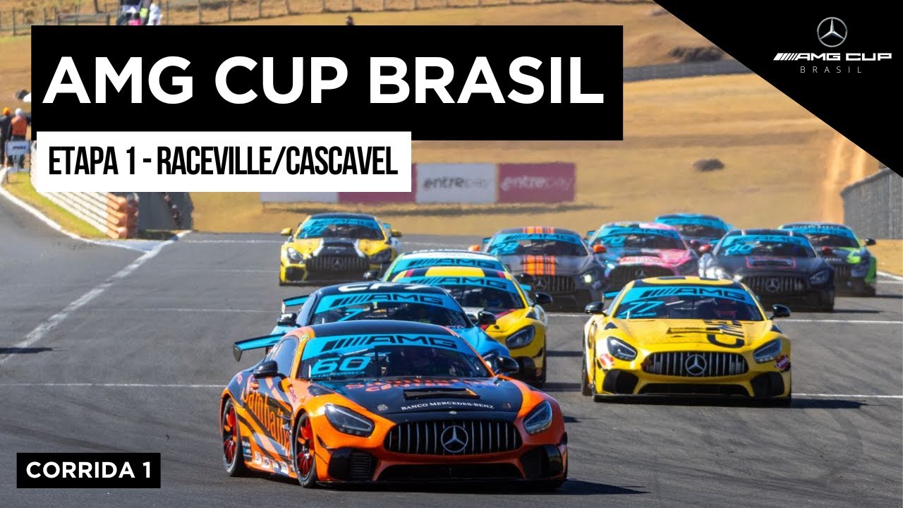 AMG CUP BRASIL | Corrida 1 | Etapa 1 - Cascavel (PR) | Ao Vivo