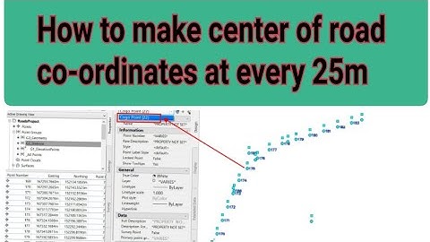 How to make center of road coordinates at every 0.5m or as you need like 25m & 100m.