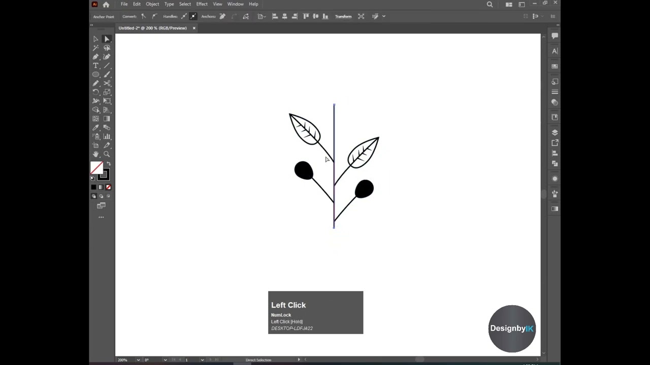 Hand drawn floral frames Wreath 