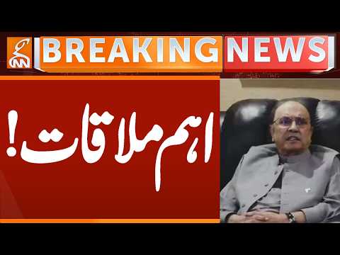 Important Meeting of Zardari with PM | Breaking News | GNN