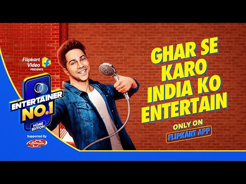 Flipkart Video and Varun Dhawan launch India's biggest digital reality show, Entertainer No.1 hqdefault