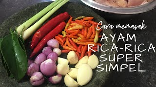 RESEP AYAM RICA - RICA enak banget ! Cr cook. 