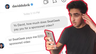 Full EXPOSING HOW MUCH DAVID DOBRIK MAKES FROM SPONSORS **insane price** + BRENT RIVERA AND MORE Update