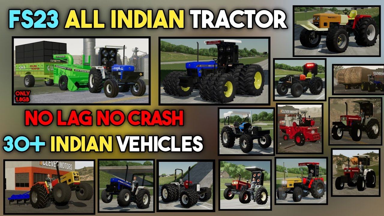Fs23 Indian Tractor Modpack || Download Indian Tractor Mod NOW And Boost Your Farming Experience