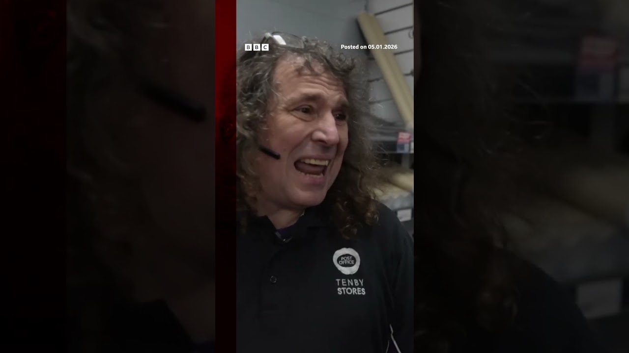 BBC reporter tests AI anti-shoplifting tech. #Shoplifting #AI #Shopping #Tenby #UK #BBCNews