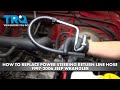 How to Replace Power Steering Return Line Hose 1997-2006 Jeep Wrangler