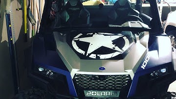 Spike upper doors install part 1 on 2020 Polaris General XP ride command.