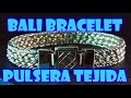 PULSERA TEJIDA DE PLATA [TIMELAPSE]