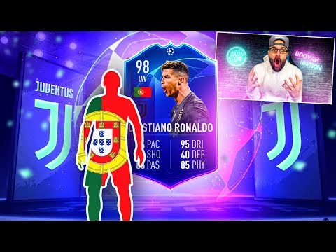 OMG I GOT 98 CRISTIANO RONALDO TOTKS!! FIFA 19 Ultimate Team!
