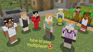 How to play multiplayer in craft world😮 screenshot 2