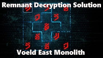 Mass Effect Andromeda Voeld EAST Monolith Remnant Decryption Puzzle Solution Restoring A World