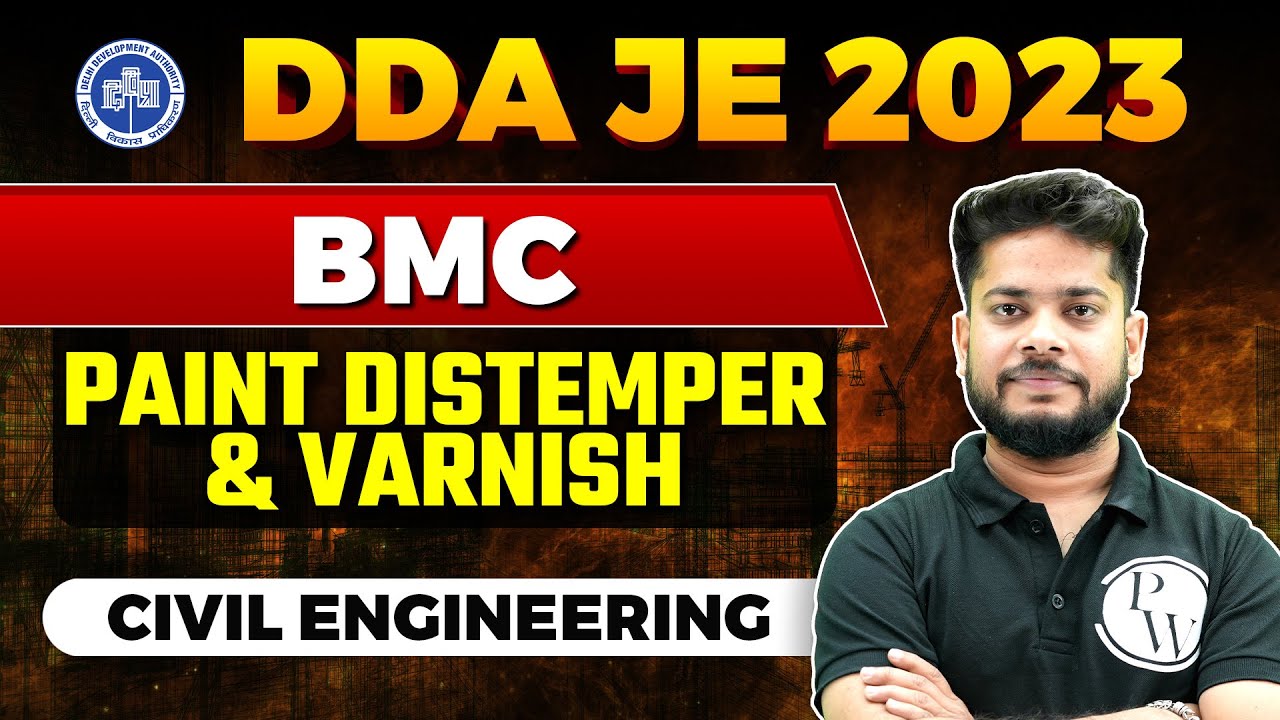 dda-je-2023-bmc-paint-distemper-varnish-civil-engineering-youtube