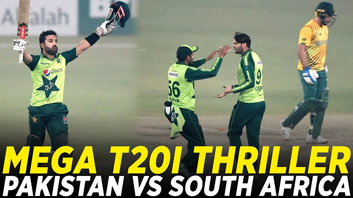 Mega T20I Thriller | Mohammad Rizwan's Superb T20I Century | Pakistan vs South Africa | PCB | ME2A