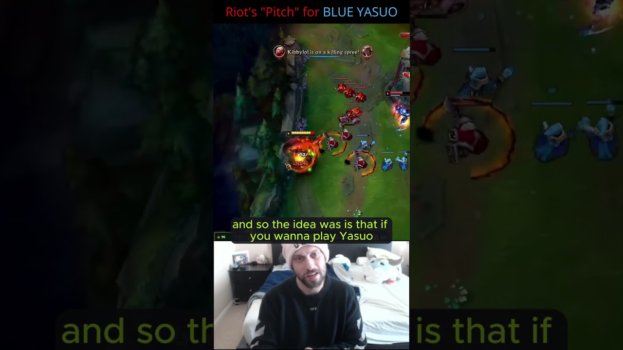 August - Riot's "Pitch" for BLUE/MAGE YASUO