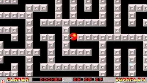 Supaplex.Level 1(Warm Up)& Level 2(Exit)