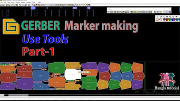 Gerber software marker  Making  tools  part 1, Bangla Tutorial For Begginer