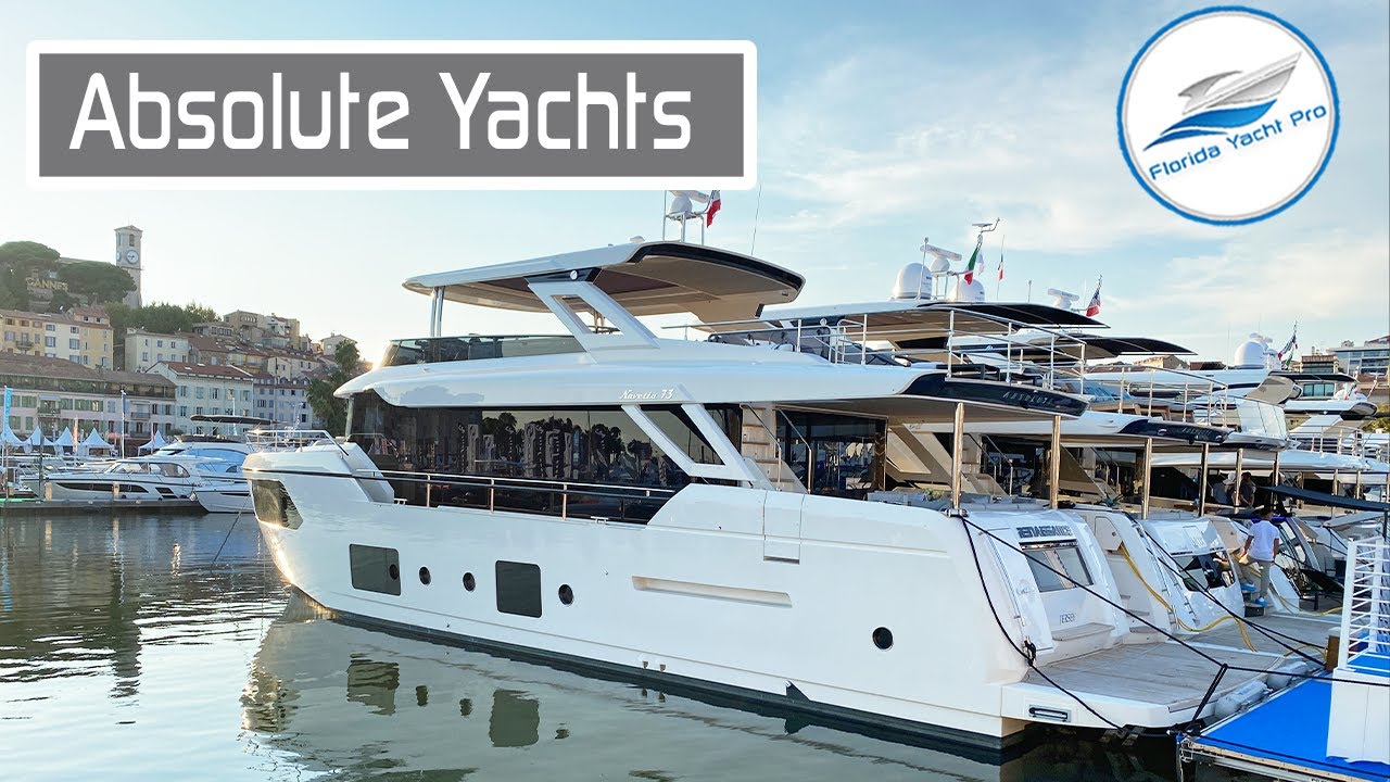 Absolute Yachts Cannes Yacht Show Overview at the Absolute Yachts