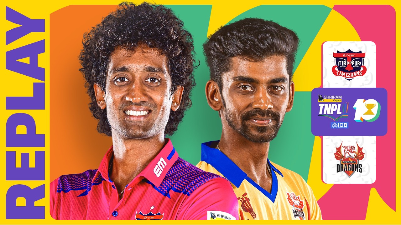 Watch Full Replay | Shriram Capital TNPL 2026 | Match 1 | iDTT vs DD