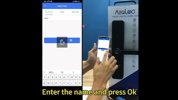 AEG-SDL-E8560Pro card setting video