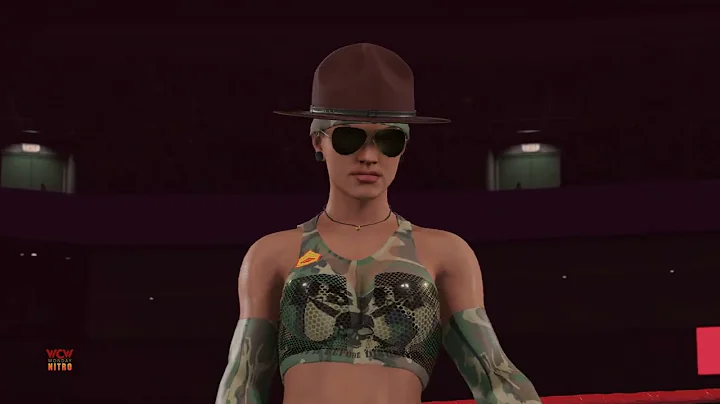 WWE 2K22 BECCA BATES VS TIA THUNDER