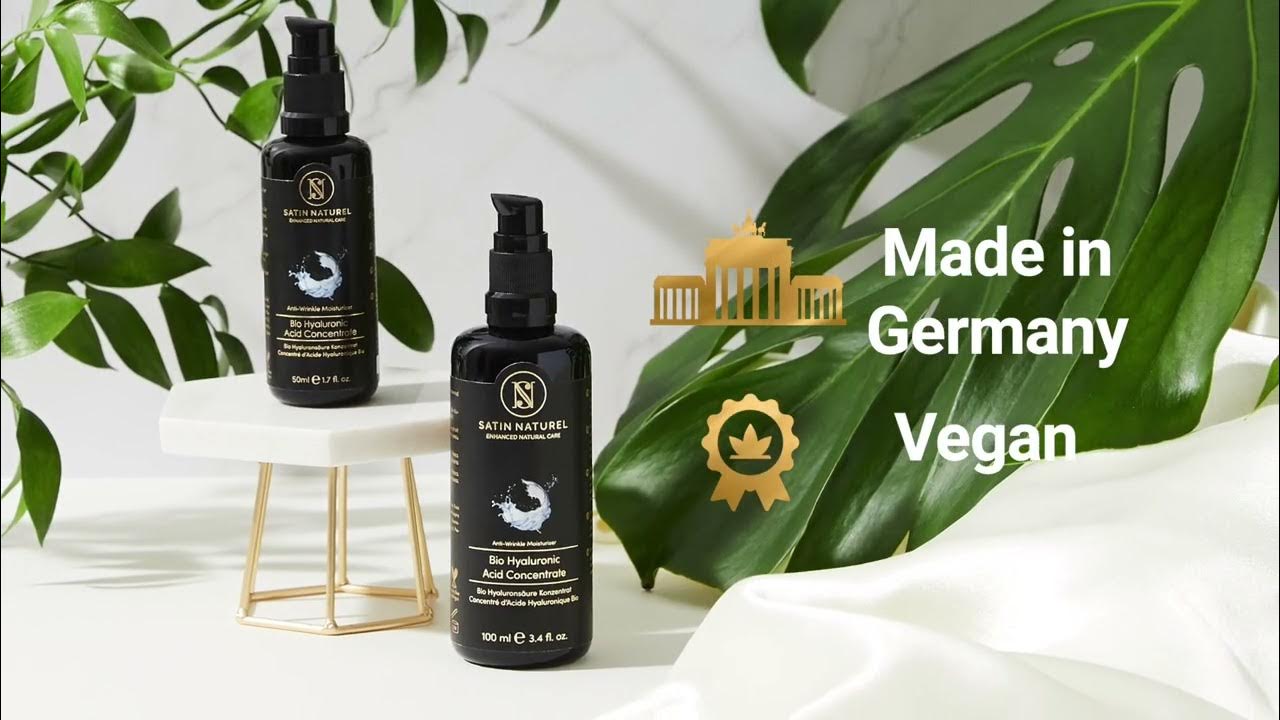 Vorteile des Bio Hyaluronsäure Konzentrats von Satin Naturel 