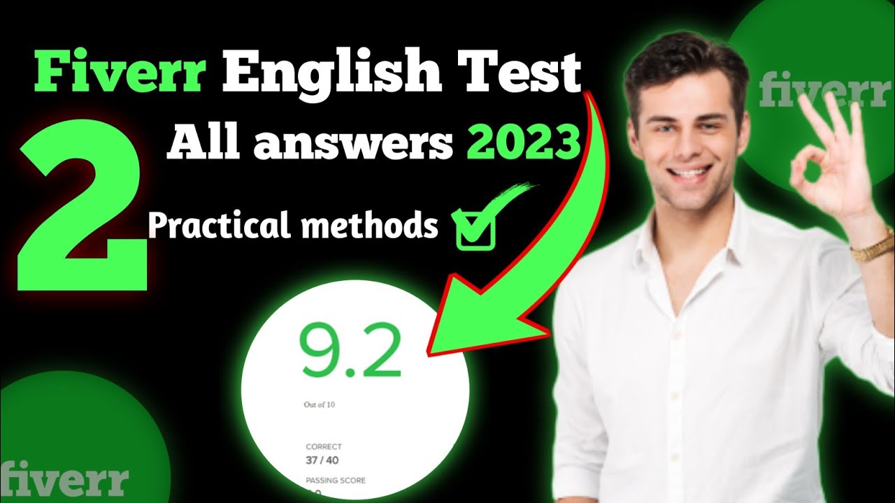 Fiverr English test answers 2023 | Fiverr english test answers ...