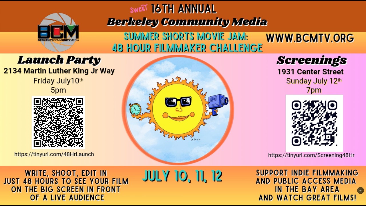 16th Annual BCM 48HR Filmmaker Challenge - Launch