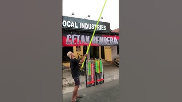 Joran khusus untuk bendera #joranbendera #benderalocalindustries #azzahir #syechermania