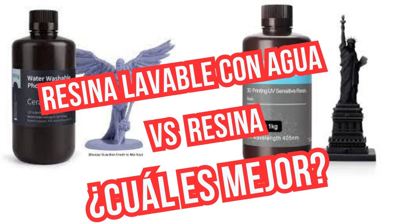 Resina lavable al agua MOLAZON para impresora 3D