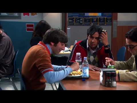 The Big Bang Theory - Raj's bollywood break dancing skills