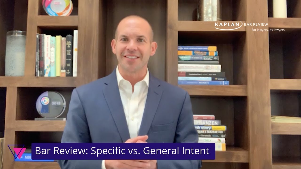 Specific vs. General Intent