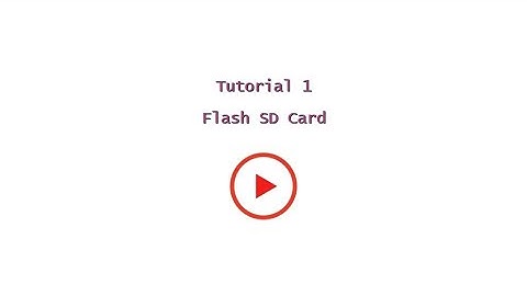 Raspberry Pi Zero | Tutorial 1 | Flash SD Card
