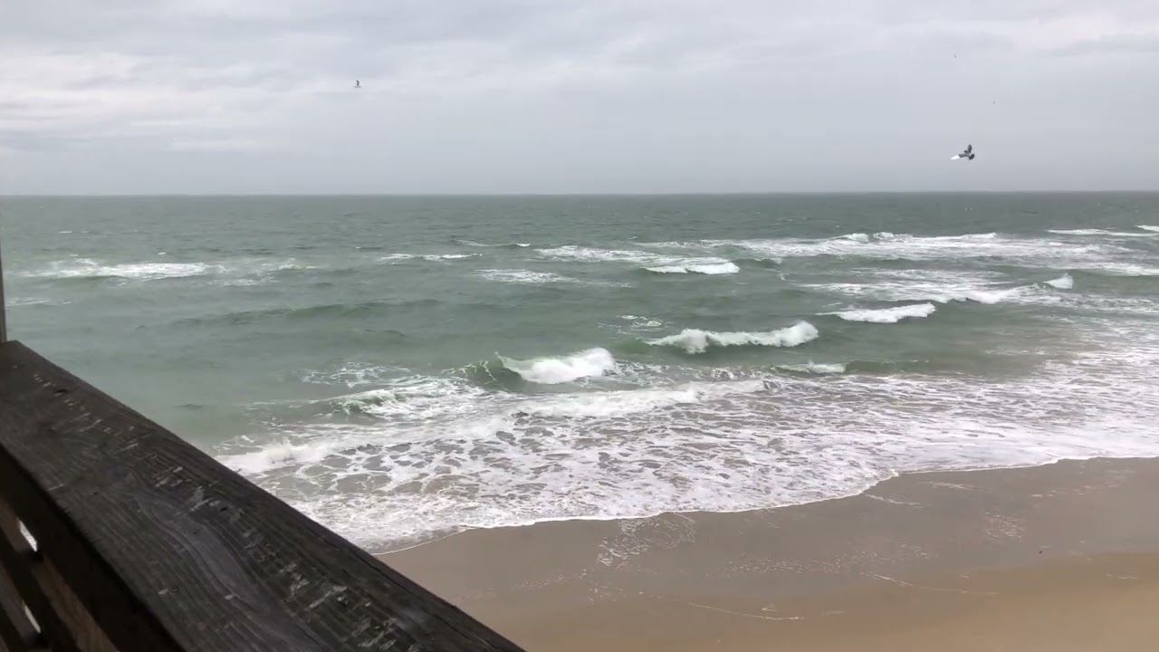 Gale Begins to Blow at Pier YouTube