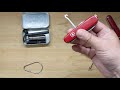 Волшебный крюк на Victorinox и коробка Altoids /Magic hook on Victorinox and the knife for Altoids