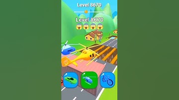 🔥Shape-shifting & Transform The Character 👀 Level 8670 #shapeshifting #gameplay #shorts#funnygame