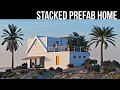 Touring The Brand New PREFAB HOME You Can Stack and Connect!!