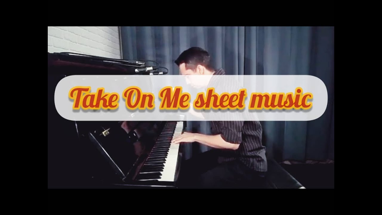 Take On Me Sheet Music A Ha Music Score In Pdf - megalovania piano roblox id