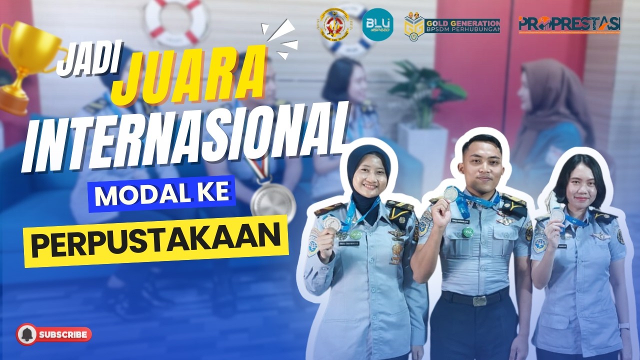 Jadi Juara Internasional Modal ke Perpustakaan