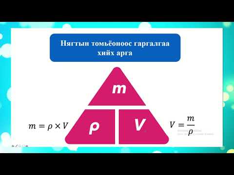 Видео: Устөрөгчийн нягтыг хэрхэн тодорхойлох вэ