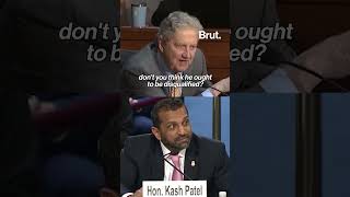 Kash Patel grilled over FBI applicants with criminal ties